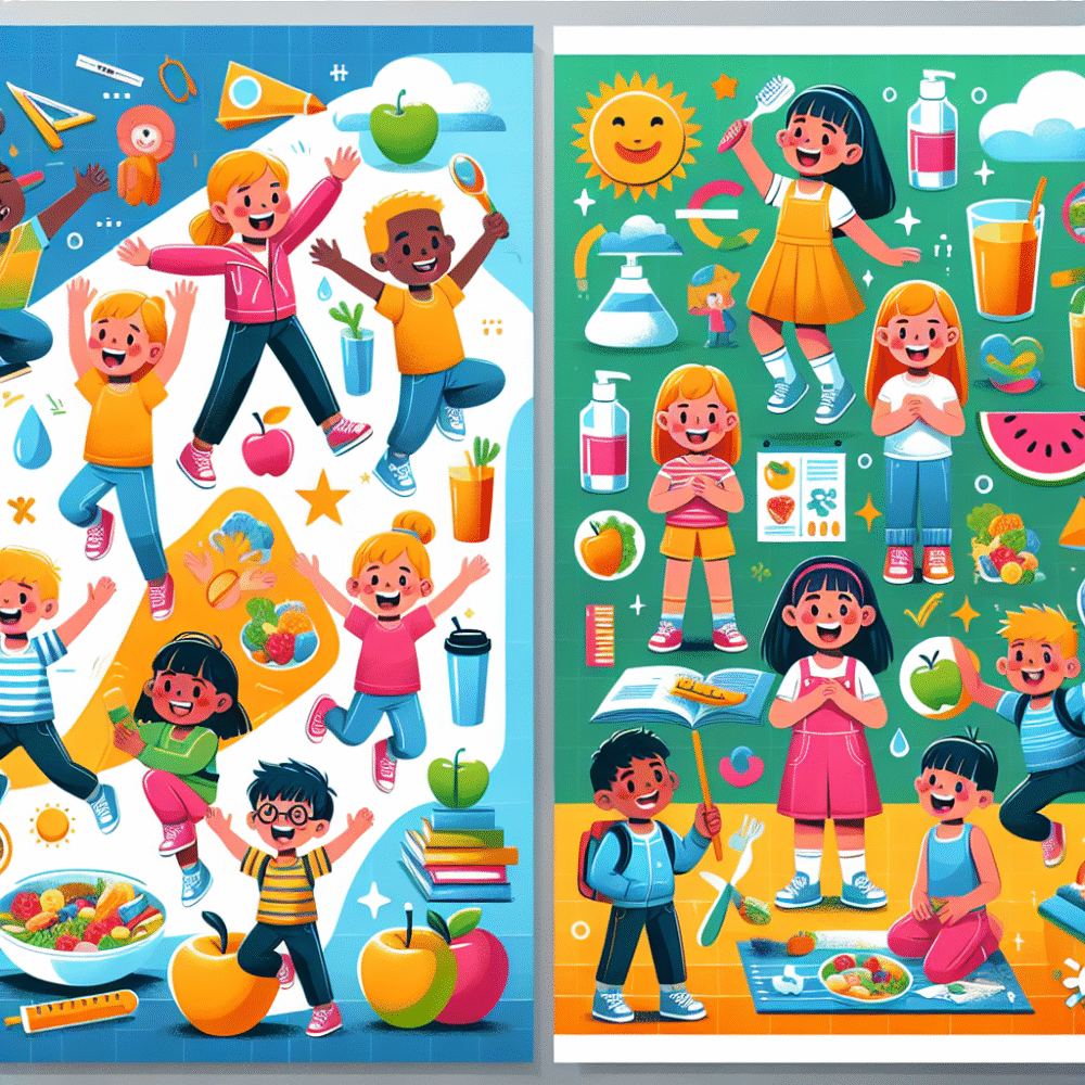 Cara Menarik Mengajarkan Hidup Sehat kepada Anak SD Melalui Poster