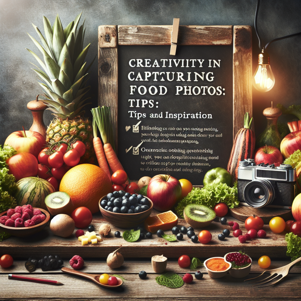 Kreativitas dalam Memotret Gambar Makanan Sehat: Tips dan Inspirasi